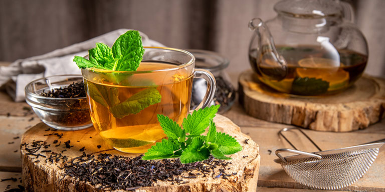 peppermint Tea or infusion